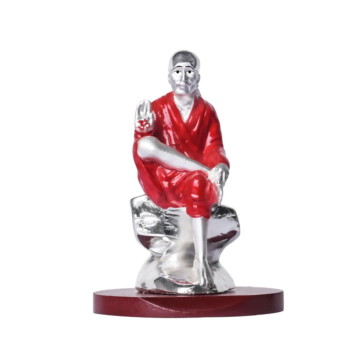 Divine 999 Silver Sai Baba Idol