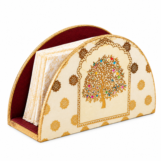 Royal Tree of Life Arched Decorative Tissue Holder