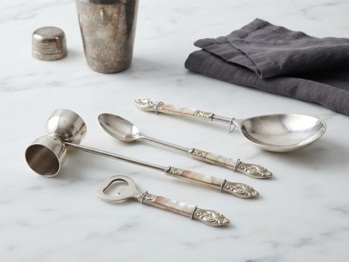 Bar Tool and Serving Set in Presentation Box