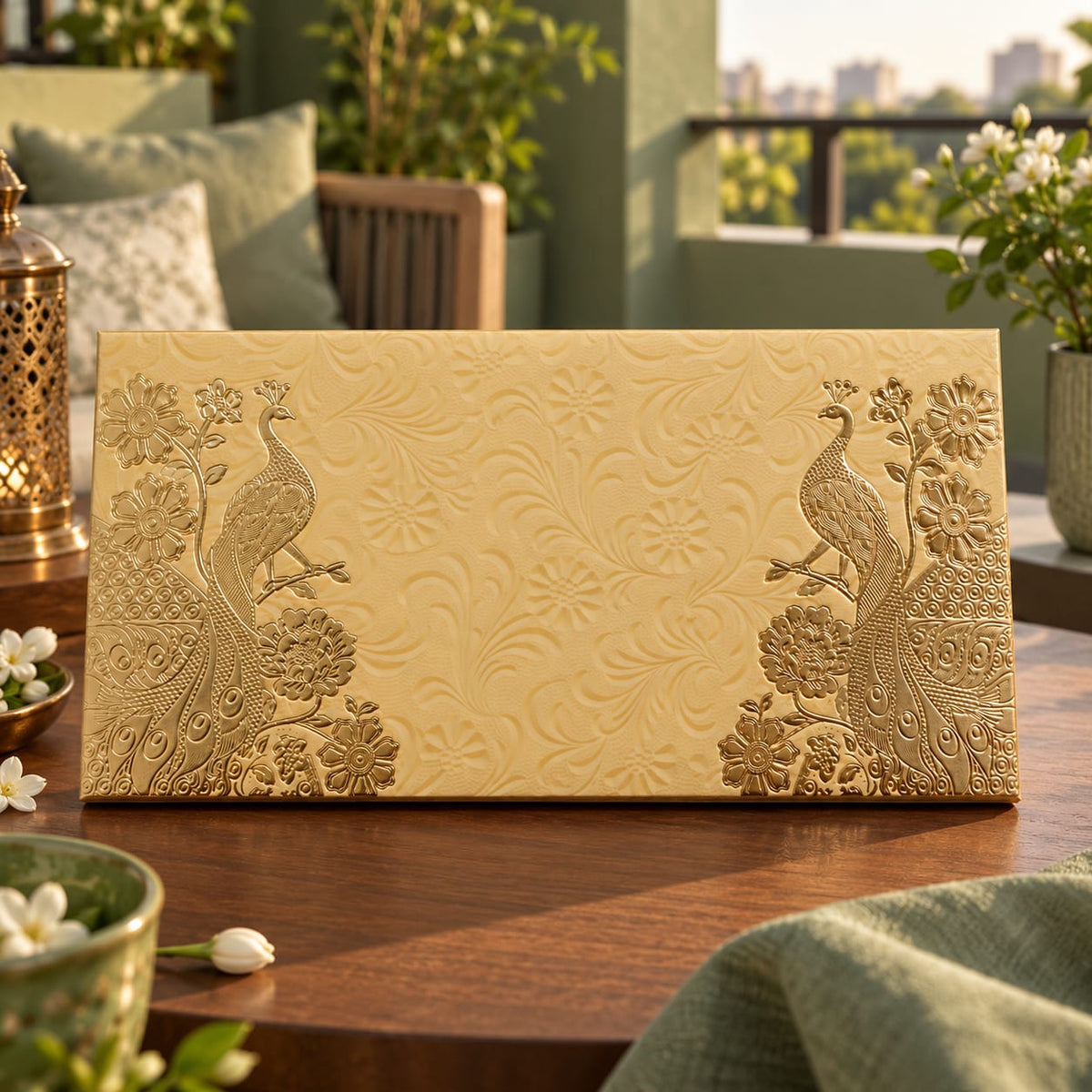 Royal Peacock Shagun Envelope
