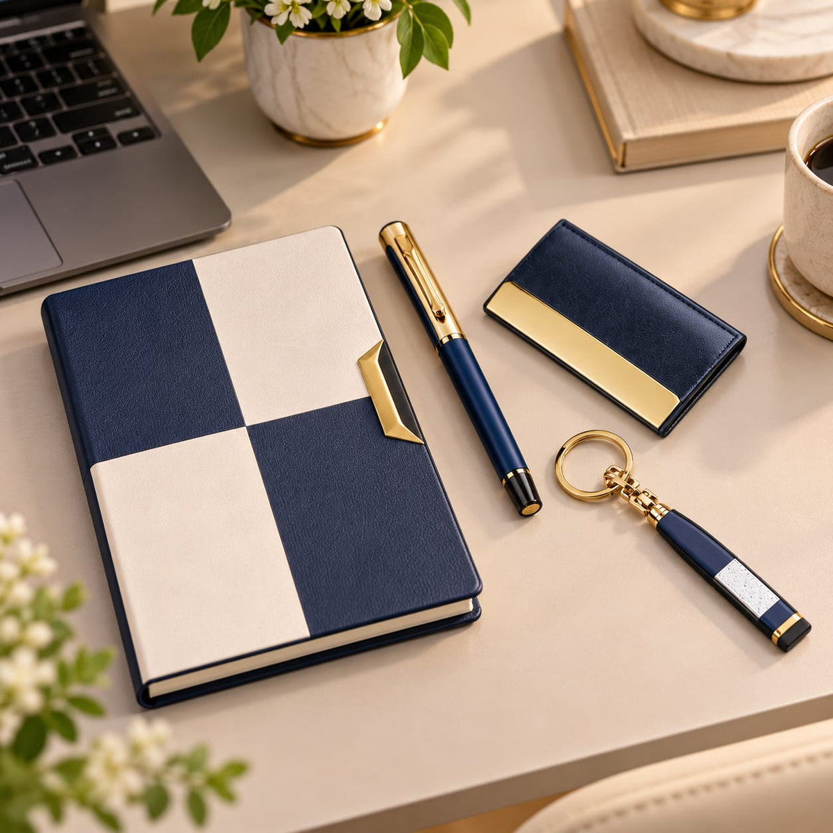 Compact 3-in-1 Diary and Stationery Gift Set