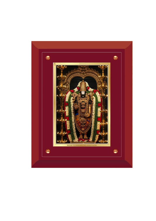 Divine Tirupati Balaji MDF Framed Art