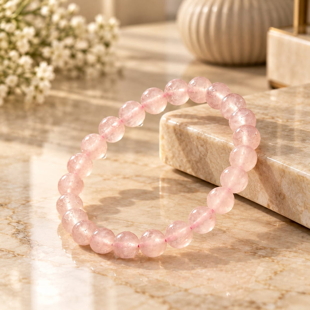 Quartz Gemstone Bracelet