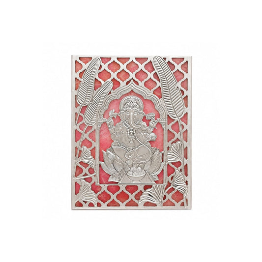 Divine Ganesha Rose Quartz - close-up detail