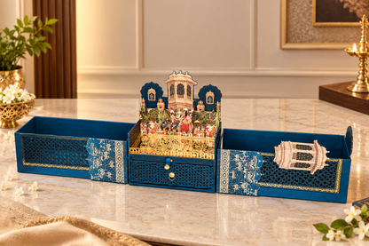 Jharokha Box – Royal Rajasthani Wedding Invitation Box