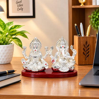 Laxmi Ganesha Car Dashboard Idol