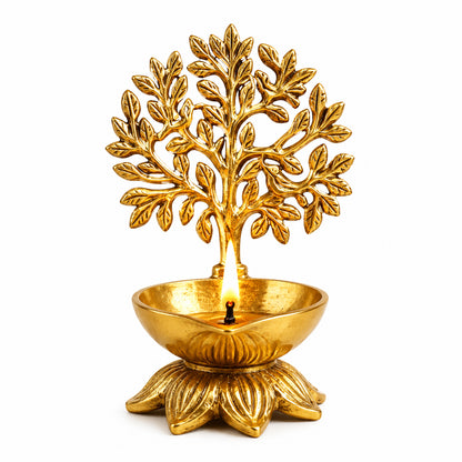 Traditional Tree of Life Diya Décor