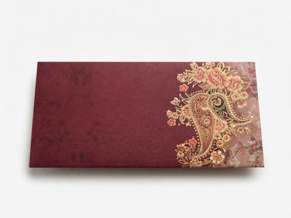 
Shagun Envelope, Shagun Envelopes, Shagun Envelope Set, Set of 10 Envelopes, Money Envelope, Cash Gift Envelope, Wedding Shagun, Wedding Envelope, Floral Paisley Envelope, Maroon Envelope, Traditional Envelope, Festive Envelope, Wedding Gifting, Festive Gifting, Anniversary Gifting, Ceremony Gift, Cash Gift Packaging, Traditional Gifting, Premium Gift Envelope, Ratanarpan
