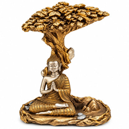 Meditating Buddha under the Bodhi Tree