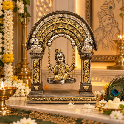 Lord Krishna on Jhula