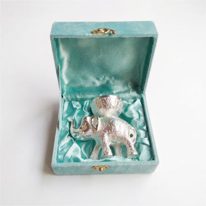 Premium Silver-Finish Traditional Decorative Gift Set