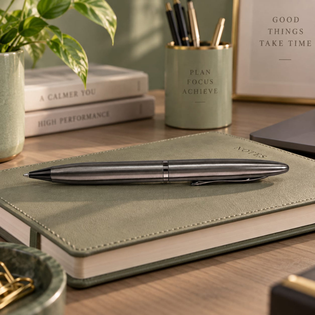 Luxury Gunmetal Executive Ballpoint Pen