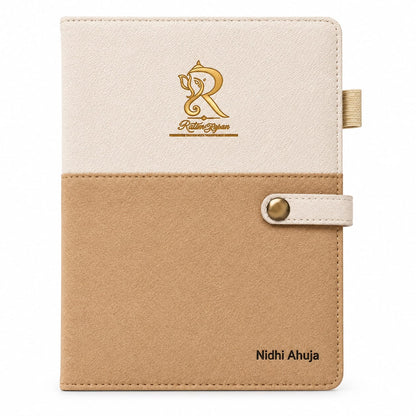 Premium A5 Notebook with Strap Closure