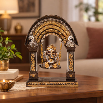 Ganesha Idol on Swing Showpiece