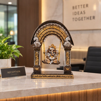 Ganesha Idol on Swing Showpiece