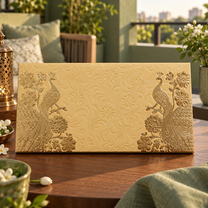Royal Peacock Shagun Envelope