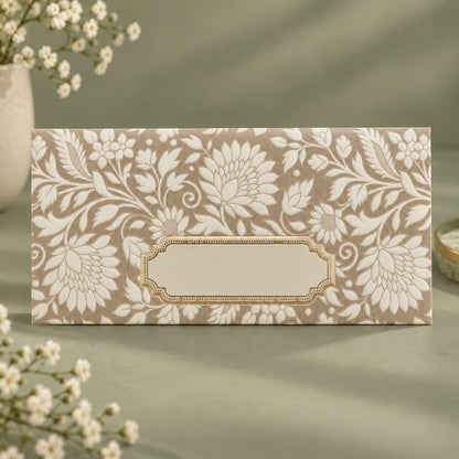 Botanical Label Shagun Envelopes