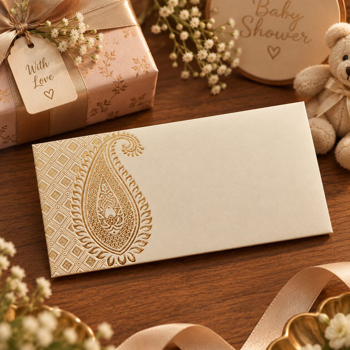 Paisley Motif Shagun Envelopes