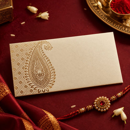 Paisley Motif Shagun Envelopes