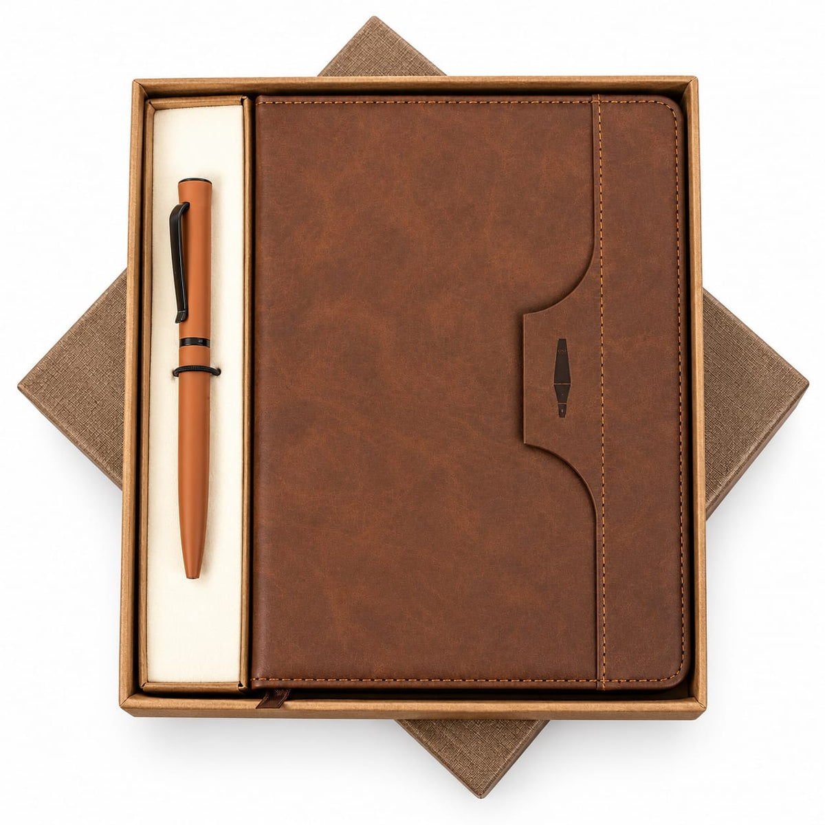 Classic Executive Diary with Matching Pen Gift Set