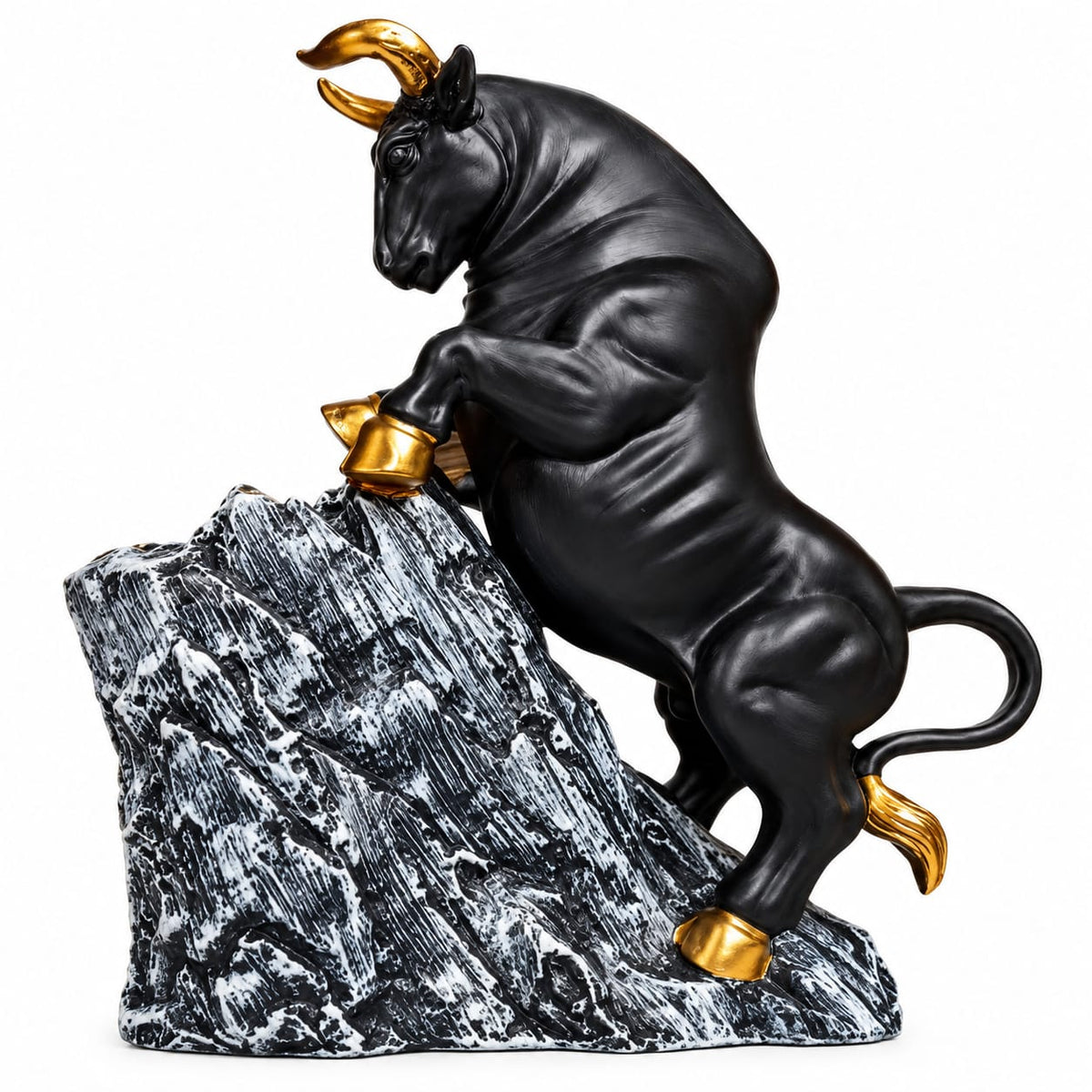 Power & Prosperity Charging Bull Figurine