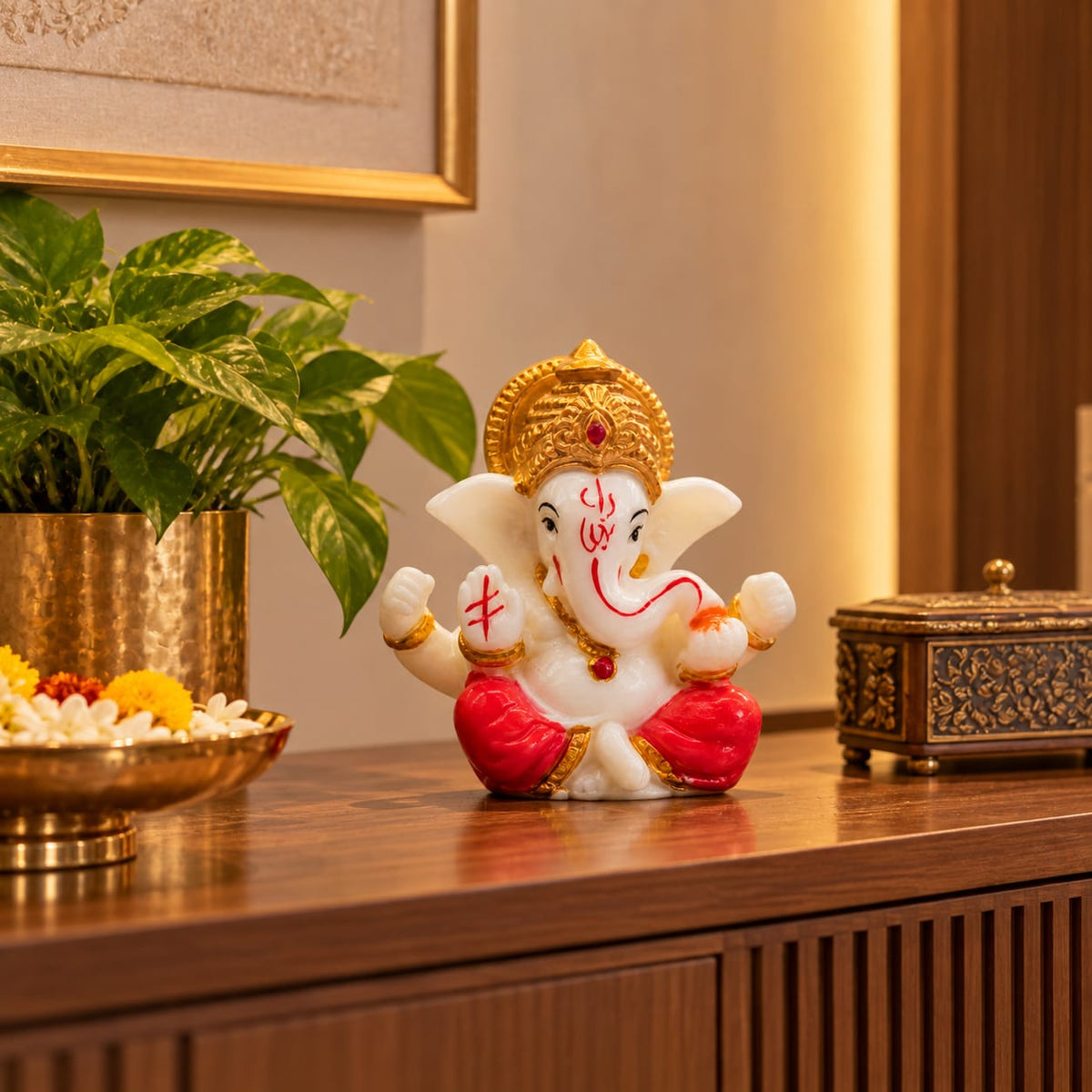 Divine Ganesha Figurine
