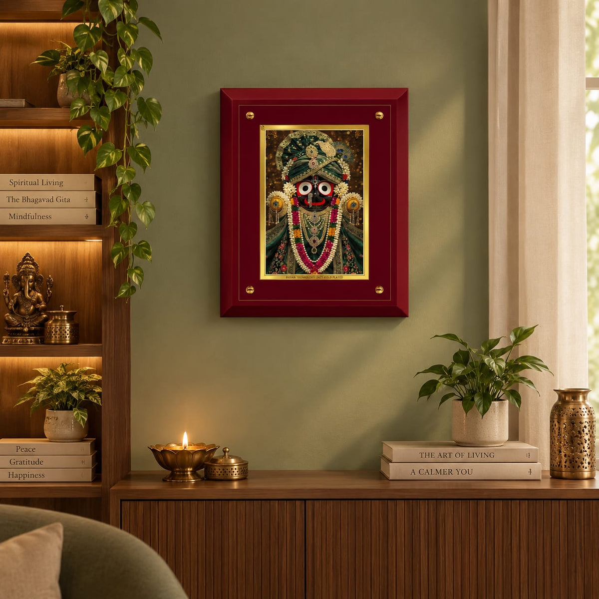 Lord Jagannath MDF Framed Art