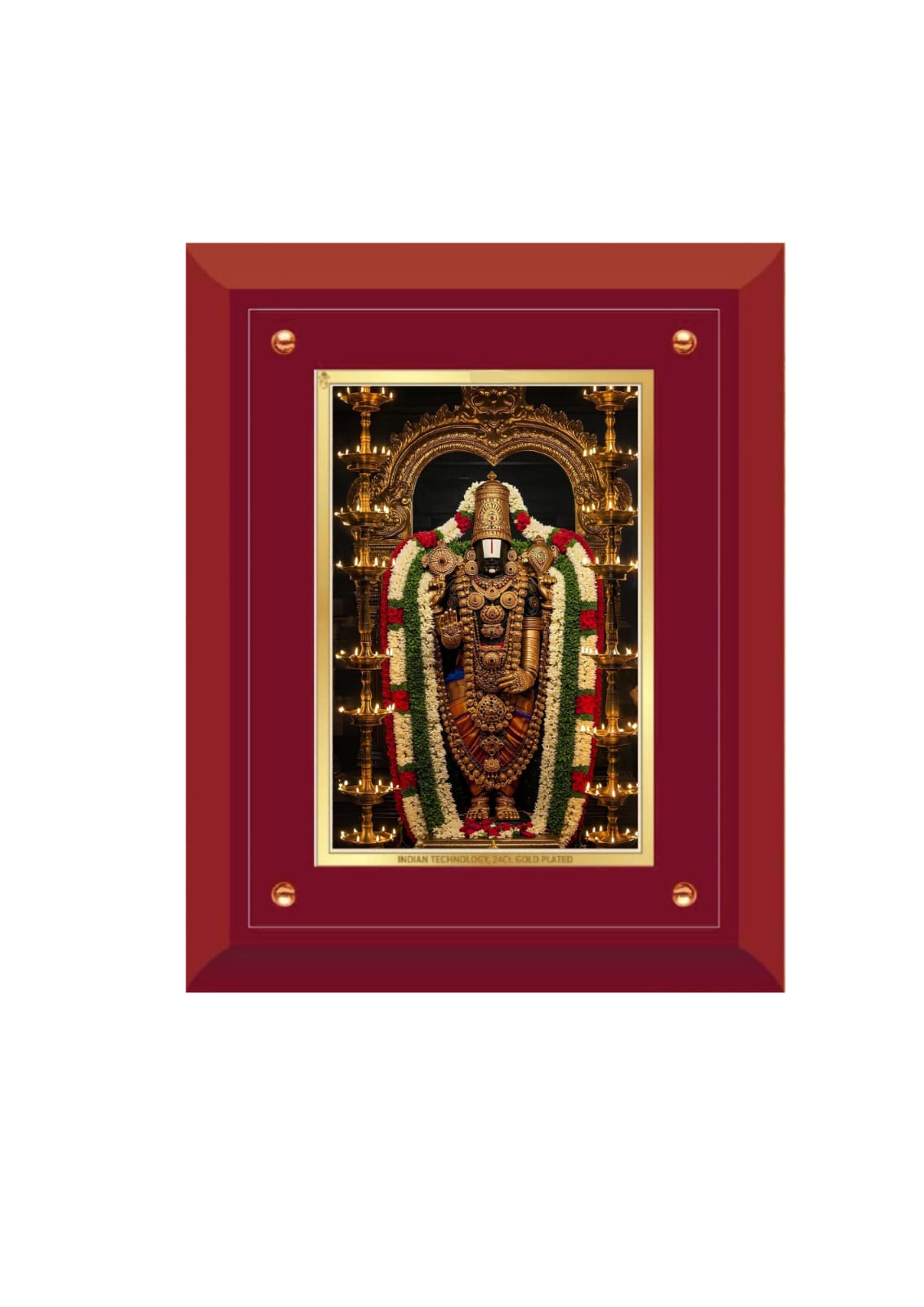 Divine Tirupati Balaji MDF Framed Art