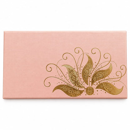 Golden Floral Shagun Envelopes