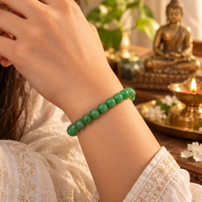 Green Aventurine Gemstone Bracelet