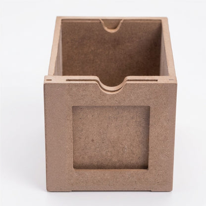 Compact Wooden Desk Storage Box