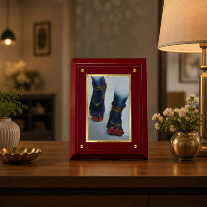 Divine Charan Paduka MDF Framed Art