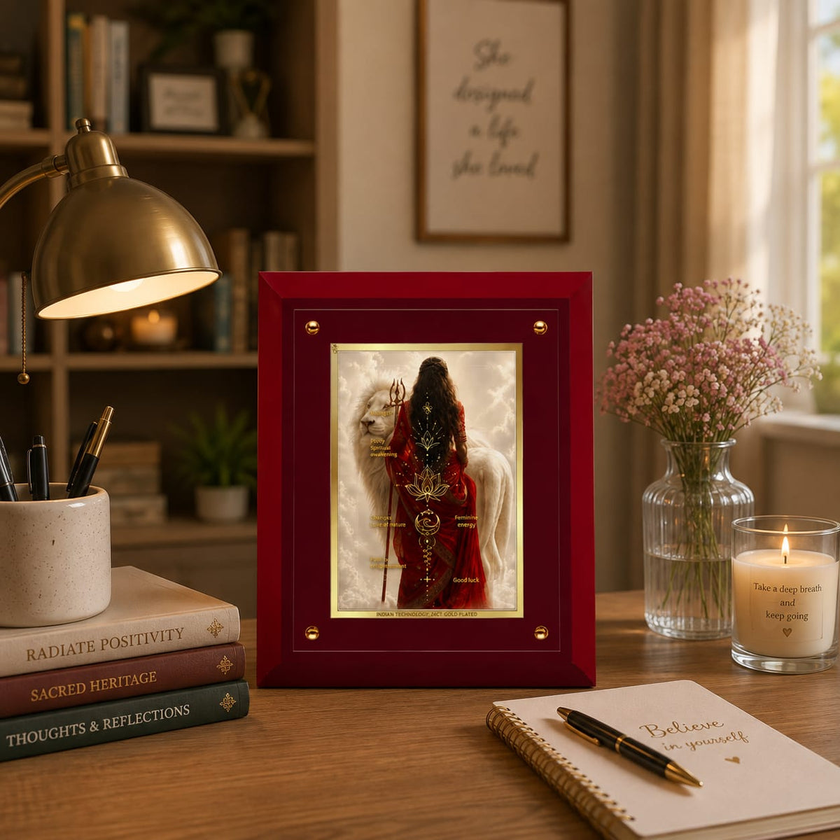 Divine Shakti MDF Framed Art