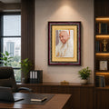 Guru Ji Double Glass Framed Art