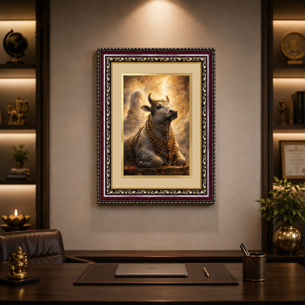 Majestic Nandi Ornate Framed Art - detail view
