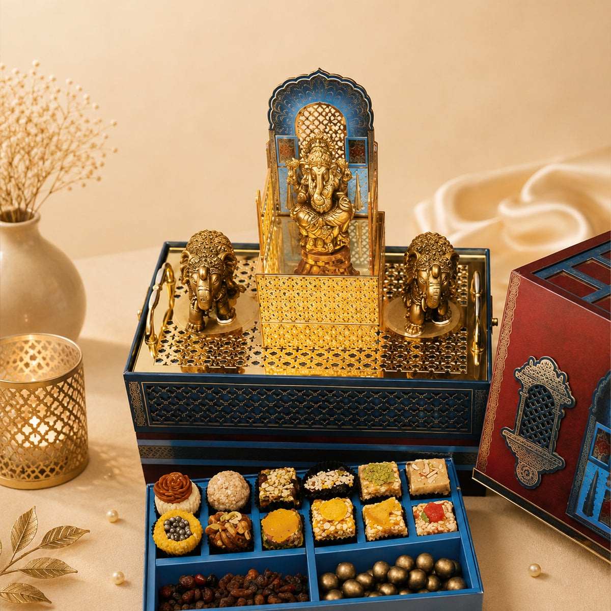 Rajwada Royale Box - close-up detail