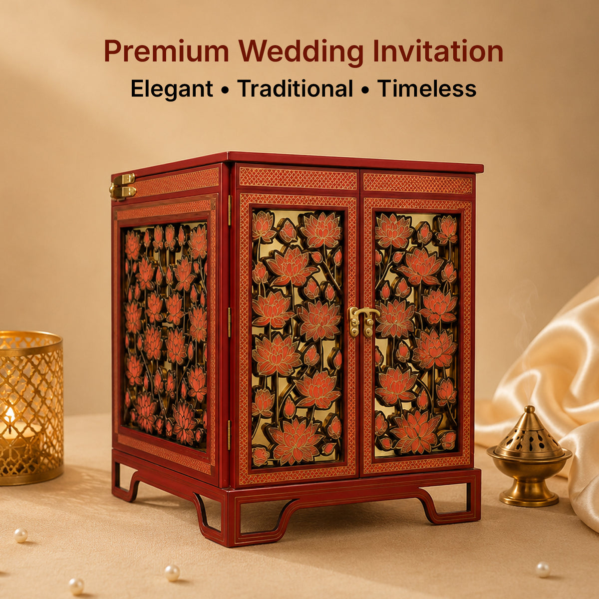 Swarna Lotus Box - additional view