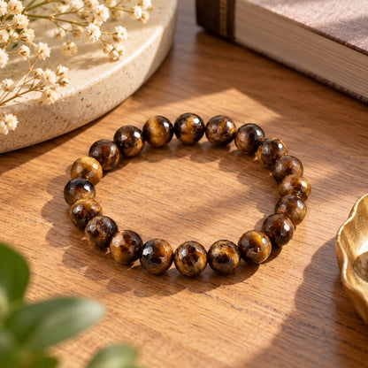 Tiger Eye Gemstone Bracelet